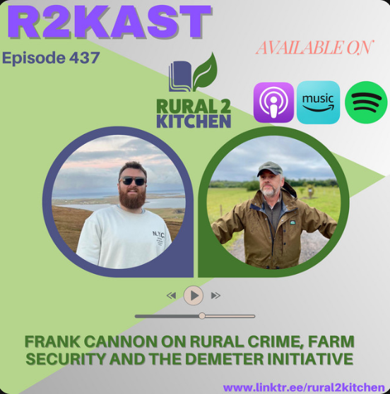 Frank Cannon on R2Kast: Rural Crime, Farm Security and the Demeter Initiative